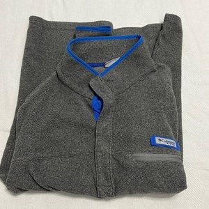 Columbia quarter button